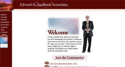 Desktop Screenshot of edwardjacobson.com