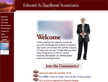 Tablet Screenshot of edwardjacobson.com